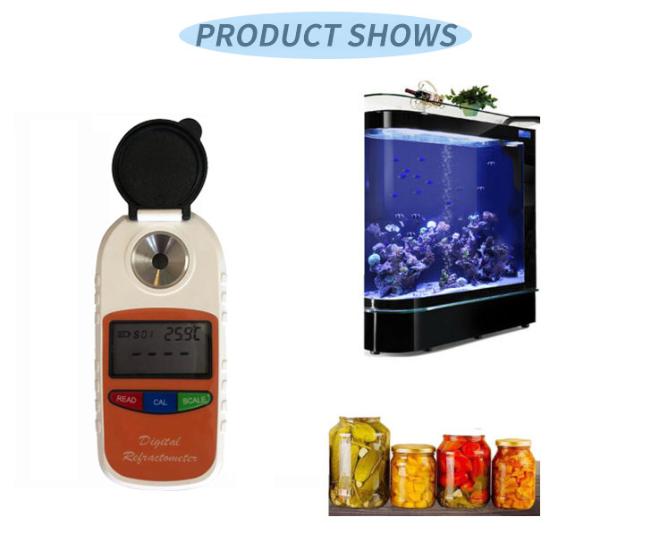 Salinity 0.0―28.0% /0―280‰ Digital Refractometer for Aquarium